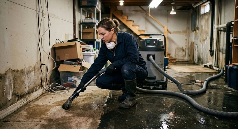Crawlspace Water Removal in Chandler, AZ