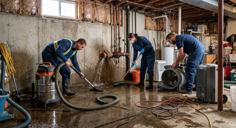 Emergency Water Removal in Napa, CA