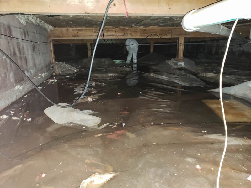 Crawlspace Water Restoration in Wilmington, NC