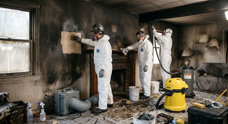 Soot Cleaning in Scottsdale, AZ