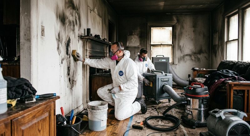 Soot Damage Restoration in Gilbert, AZ