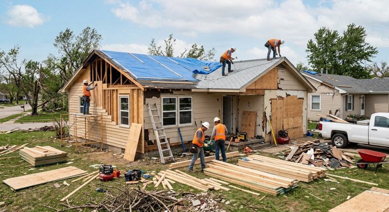 Tornado Restoration in Alpharetta, GA